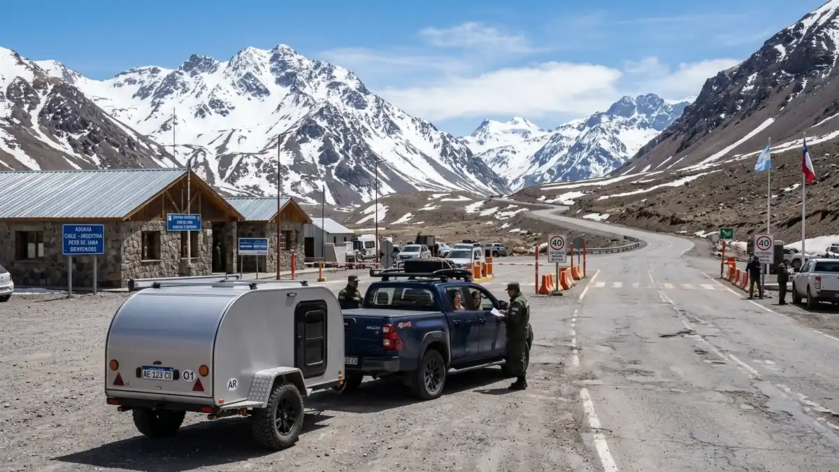 Cruzar a Chile con Casa Rodante o Trailer: Requisitos y Aduana 2026