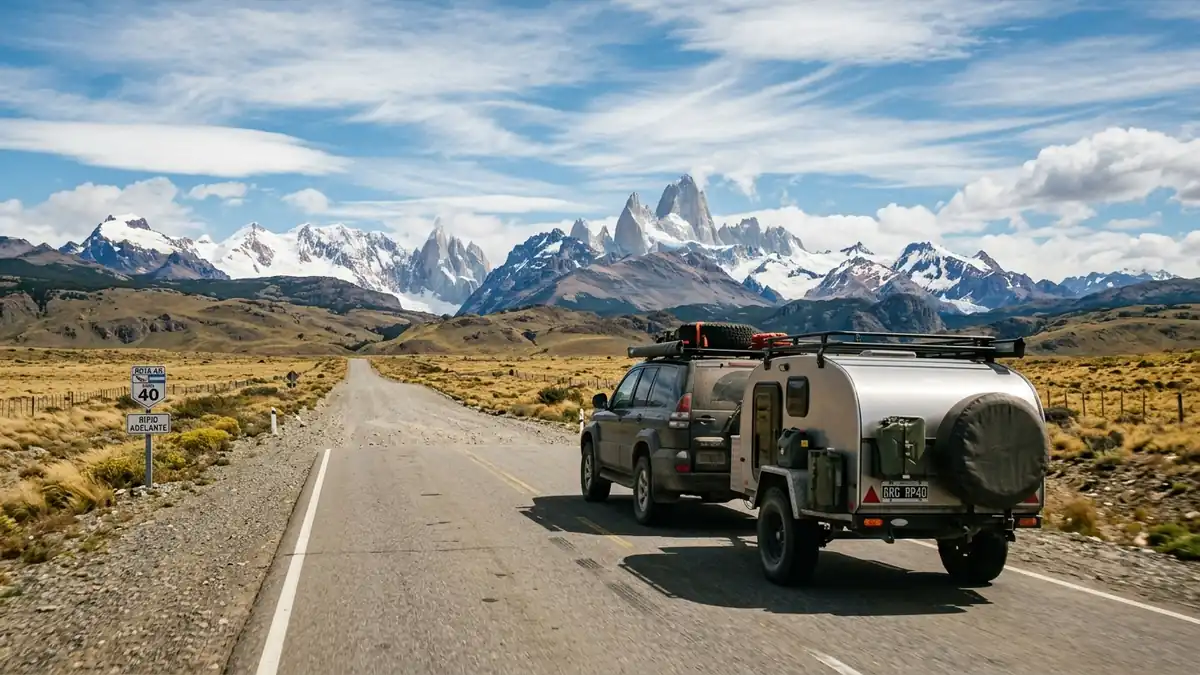 Ruta 40 en Mini Rodante: Tramos de Ripio, Nafta y Paradas Seguras 2026